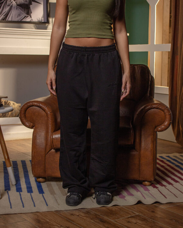 Black Baggy Motion Pants - Image 3