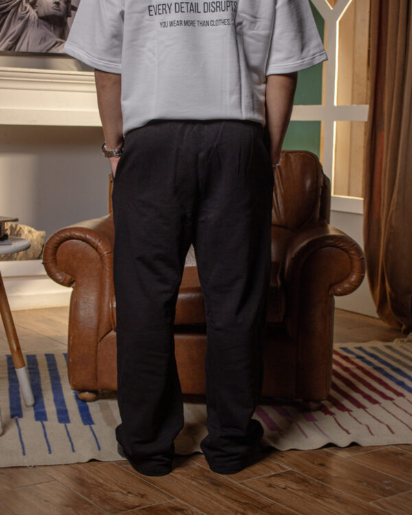Black Baggy Motion Pants - Image 2