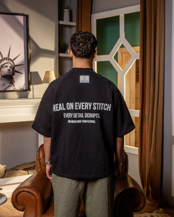 Black Oversized T-Shirt - Image 6