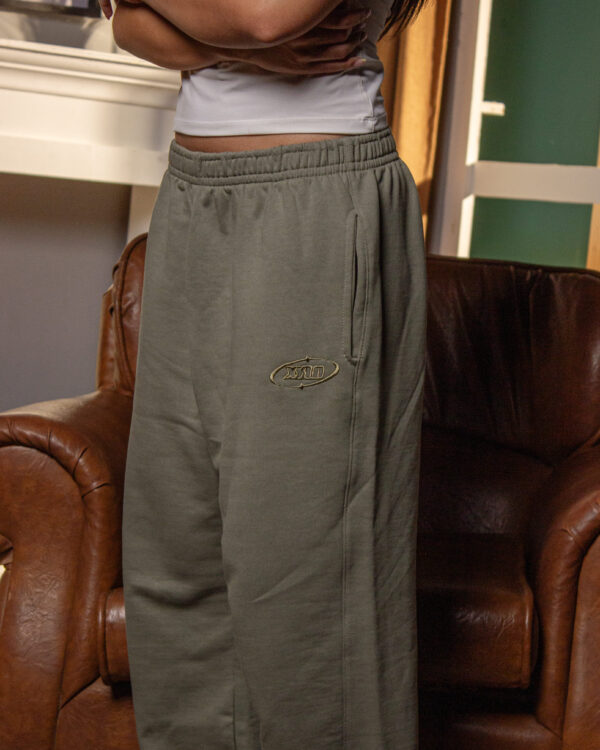 Olive Baggy Motion Sweatpants - Image 2
